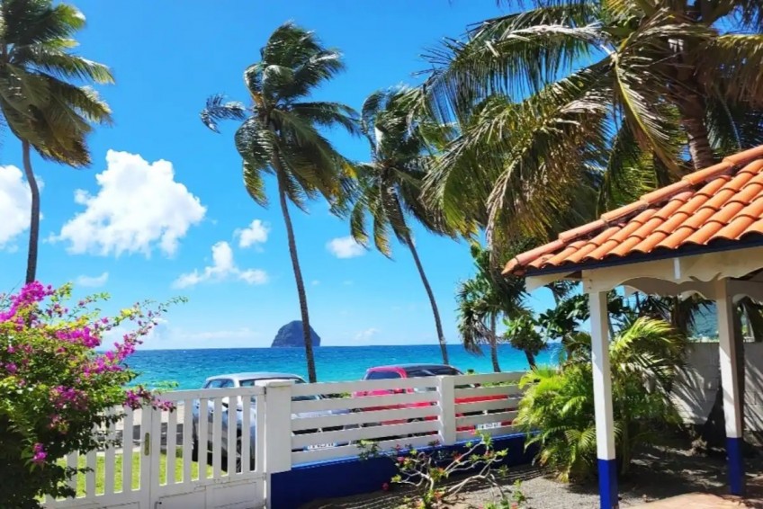 Villa La Turquoise bordo mare, Le Diamant, Martinica | Rivage Madinina